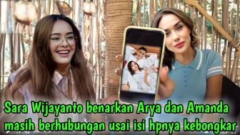 CEK FAKTA: Amanda Manopo Kepergok Simpan Video dan Foto Mesra dengan Arya Saloka