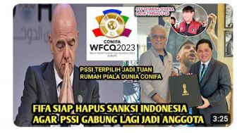 CEK FAKTA: Benarkah FIFA Sujud kepada PSSI Agar Indonesia Tidak Cabut dari Keanggotaan?