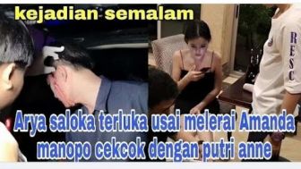 CEK FAKTA: Amanda Manopo dan Putri Anne Cekcok, Arya Saloka Terluka saat Melerai