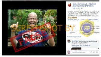 CEK FAKTA: Gubernur Jateng Ganjar Pranowo Olah Raga Pagi Pakai Kaus Bertuliskan Begini?