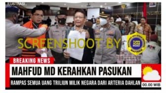 CEK FAKTA: Menko Polhukam Kerahkan Kekuatan untuk Ambil Uang Negara dari Arteria Dahlan