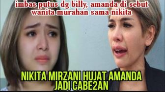 CEK FAKTA: Geger! Nikita Mirzani Semprot Amanda Sebut Suka Jual Diri dan Cabe-cabean!
