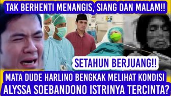 CEK FAKTA: Dude Herlino Tak Berhenti Menangis Melihat Kondisi Alyssa Soebandono Terbaru