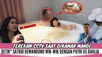 CEK FAKTA: Terekam CCTV, Satrio Dewandono Terciduk Wik Wik dengan Putri Iis Dahlia di Kamar Mandi