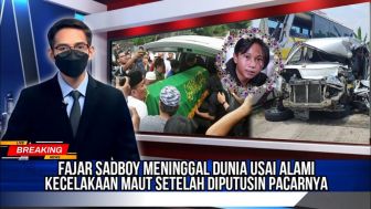 CEK FAKTA: Selamat Jalan, Fajar Sadboy Meninggal Dunia Usai Alami Kecelakaan Setelah Diputusin Pacar