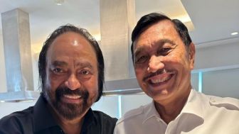 Bertemu Surya Paloh, Luhut Akui Bahas Calon Presiden Mendatang