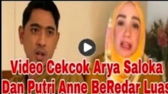 CEK FAKTA: Beredar Viral Video Arya Saloka dan Putri Anne Cekcok