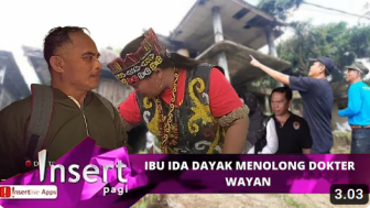 CEK FAKTA: Penuh Haru! Ida Dayak Bantu Perbaiki Kondisi Hidup Dokter Wayan, Benarkah?