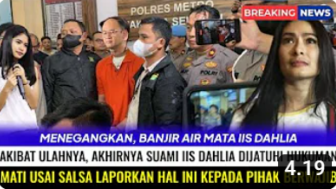 CEK FAKTA: Iis Dahlia Histeris Lihat Suami Dijatuhi Hukuman Mati, Benarkah?