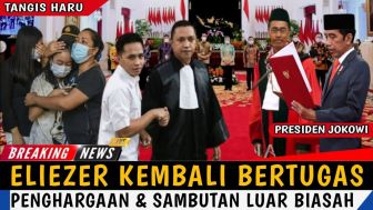 CEK FAKTA: Bharada E Kembali Bertugas, Sambutan Luar Biasa dan Raih Penghargaan