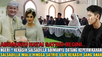 CEK FAKTA: Kekasih Datang ke Pernikahan Salsa dan Satrio Dewandono, Ngamuk dan Diusir!