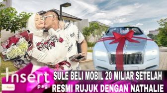 CEK FAKTA: Resmi Rujuk, Sule Hadiahkan Nathalie Holscher Mobil Seharga Rp 20 Miliar