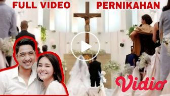 CEK FAKTA: Berlangsung Sakral, Amanda Manopo dan Arya Saloka Lakukan Pernikahan di Gereja