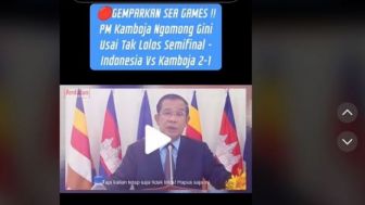 CEK FAKTA: Perdana Menteri Kerajaan Kamboja Hun Sen Murka karena Timnas Sepak Bola Kalah di SEA Games 2023?