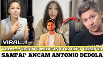 CEK FAKTA: Gading Martin Ikut Campur Sampai Ancam Antonio Dedola