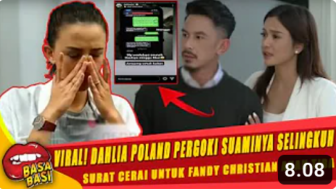 CEK FAKTA: Dahlia Poland Gugat Cerai Fandy Christian, Benarkah?