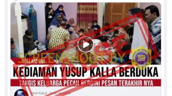 CEK FAKTA: Presiden RI Joko Widodo dan Ahok Melayat ke Rumah Duka Jusuf Kalla?