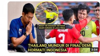 CEK FAKTA: Final Sepak Bola SEA Games 2023 Indonesia vs Thailand, Lawan Bakal Mundur Demi Hormati Kita?