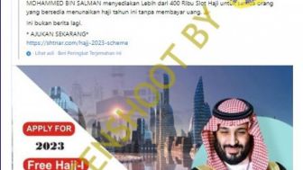 CEK FAKTA: Putra Mahkota Mohammed bin Salman Berikan Kesempatan Naik Haji Secara Gratis?