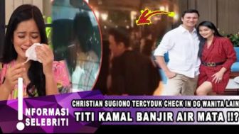 CEK FAKTA: Christian Sugiono Kepergok Lagi Check-in Bareng Cewek Lain, Titi Kamal Banjir Air Mata