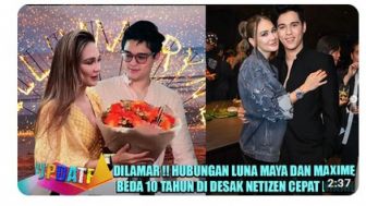 CEK FAKTA: Benarkah Ada yang Mendesak Luna Maya dan Maxime Bouttier Segera Getting Married?