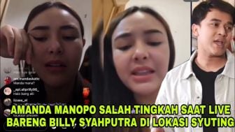 CEK FAKTA: Amanda Manopo Salting saat Live Bareng Billy Syahputra, Balikan?