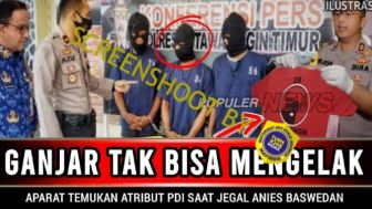 CEK FAKTA: Ganjar Pranowo Berikan Mandat Agar Atribut Anies Baswedan di Jember Dibereskan?