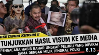 CEK FAKTA: Habib Bahar Ungkap Hasil Visum, Peluru yang Digunakan Sama Dengan Milik Jenderal Polri