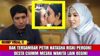 CEK FAKTA: Pantas Minta Cerai, Natasha Rizki Pergoki Desta Cium Mesra Cewek Lain