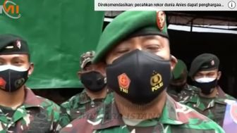 CEK FAKTA: Dipimpin Langsung Panglima Yudo Margono, Ribuan TNI Resmi Deklarasi Anies Presiden 2023