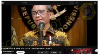 CEK FAKTA: Menko Polhukam Melantik Basuki Tjahaja Purnama Menjadi Ketua Pansus TPPU?