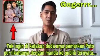 CEK FAKTA: Bosan Disebut Duda, Arya Saloka Pamer Foto Pernikahannya dengan Amanda Manopo