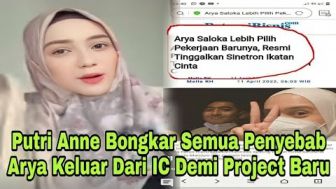 CEK FAKTA: Akhirnya Putri Anne Bongkar Hubungan Arya Saloka dan Amanda Manopo, Buktinya Banyak!