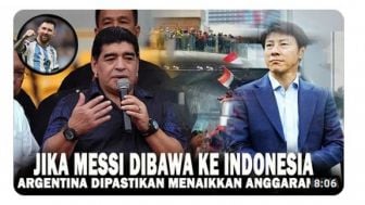 CEK FAKTA: Benarkah Lionel Messi ke Indonesia karena Permintaan Khusus Mendiang Diego Maradona?