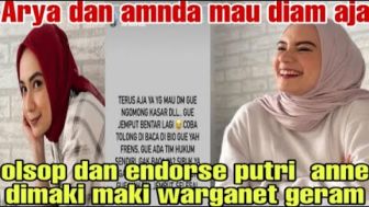 CEK FAKTA: Online Shop Endorse Putri Anne Digeruduk Haters, Arya Saloka Diem Bae