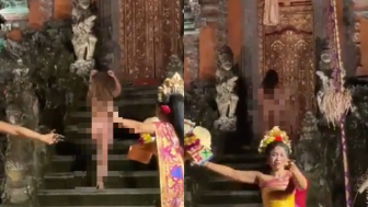 Viral Bule Bugil Saat Nonton Pementasan Tari Bali, Niluh Djelantik Murka: Tindak Tegas!