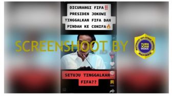 CEK FAKTA: Presiden Joko Widodo Menyatakan Sepak Bola Kita Kini Berhaluan ke CONIFA, Mengapa Bisa Begitu?