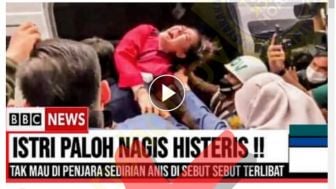 CEK FAKTA: Istri Tokoh Partai Masuk Penjara, Sebut-Sebut Anies Baswedan Terlibat Kasus BTS Jhonny G Plate?