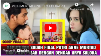 CEK FAKTA: Putri Anne Mantap Murtad Usai Beredar Surat Cerai dari Arya Saloka, Benarkah?