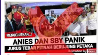 CEK FAKTA: Benarkah  Anies Baswedan dan SBY Menebar Fitnah Sehingga Presiden Joko Widodo Turun Tangan?
