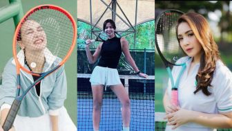 Luna Maya dan Nia Ramadhani Minder Tanding Tenis Lawan Nagita Slavina: Duh Suporter Dia Pasti Banyak