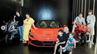 Foto Bareng NCT DoJaeJung, Nagita Slavina Pakai Sandal Rumahan Hermes, Segini Harganya..