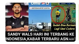 CEK FAKTA: Sandy Walsh atau Sandy Wars yang Bakal ke Indonesia untuk Berlatih FIFA Matchday 2023?
