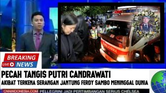 CEK FAKTA: Breaking News! Ferdy Sambo Meninggal Dunia Kena Serangan Jantung, Iringan Ambulans Bawa Jenazah dari Lapas ke Rumah Duka