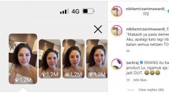Nikita Mirzani Sebut Penonton Instagramnya Bertambah Kalau Sedang Ribut: Netizen Top Markotop