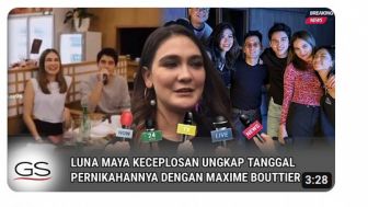 CEK FAKTA: Masa Luna Maya Begitu Teledor, Tidak Sengaja Menyatakan Tanggal Pernikahan dengan Maxime Bouttier?