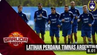 CEK FAKTA: Jelang FIFA Matchday Lawan Indonesia, Lionel Messi Nyaman Latihan Perdana di GBK, Benarkah?