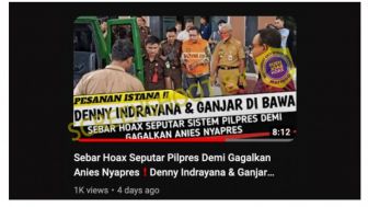 CEK FAKTA: Ganjar Pranowo dan Denny Indrayana Ditangkap Akibat Sebarkan Hoax Soal Sistem Pemilu?