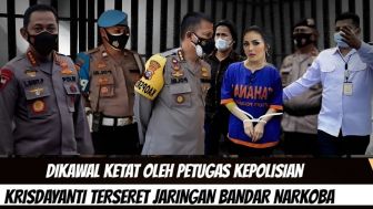 CEK FAKTA: Dikawal Ketat, Kris Dayanti Terseret Jaringan Besar Narkoba