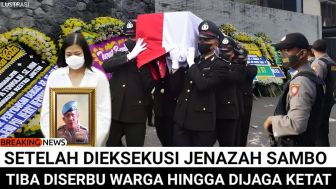 CEK FAKTA: Pagi Tadi Jenazah Ferdy Sambo Tiba di Rumah Duka, Langsung Diserbu Warga hingga Dijaga Ketat